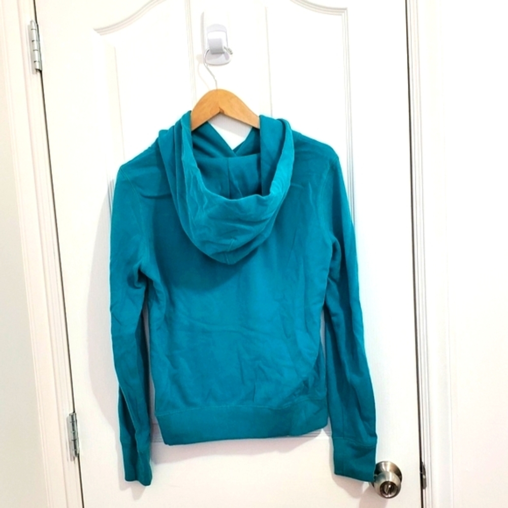 ⬇️American Eagle Teal Graphic Hoodie - Picture 2 of 2
